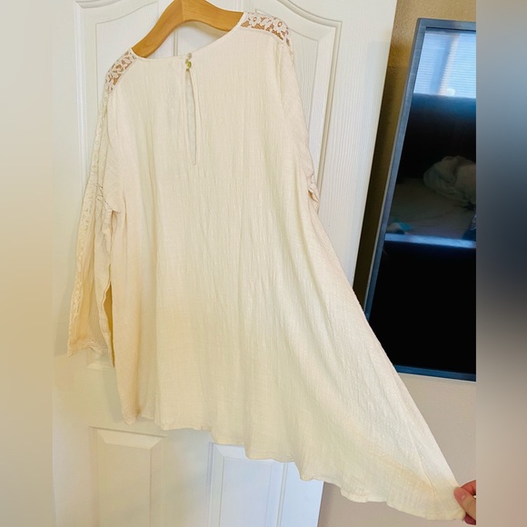 NWT Spell & The Gypsy Collective Cream Doe Eyed Mini Dress - Picture 13 of 17